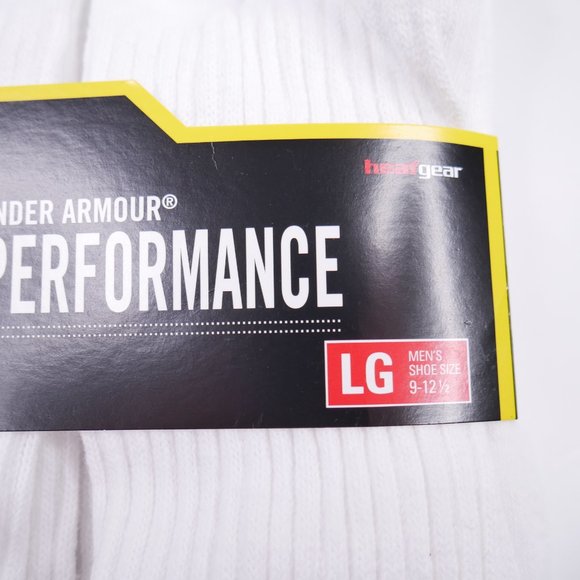 Under Armour UA Heatgear Performance Crew Socks - Picture 7 of 9